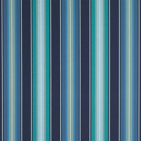 Remnant - Sunbrella Saxon Cascade 4884-0000 46-Inch Stripes Awning / Shade Fabric (4.75 yard piece)