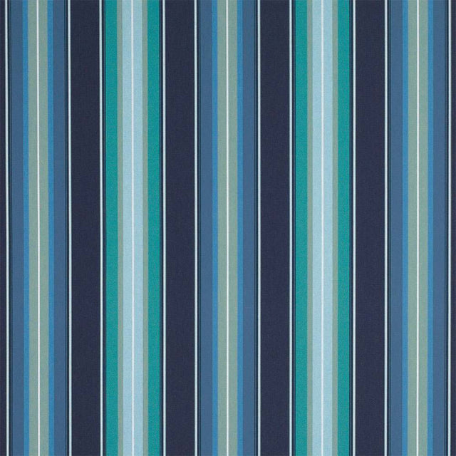 Remnant - Sunbrella Saxon Cascade 4884-0000 46-Inch Stripes Awning / Shade Fabric (4.75 yard piece)