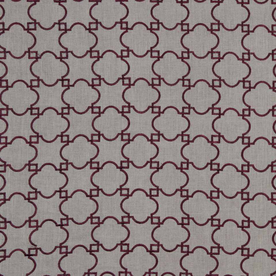 Robert Allen Acanthus Berry Crush 220808 Color Library Collection Indoor Upholstery Fabric