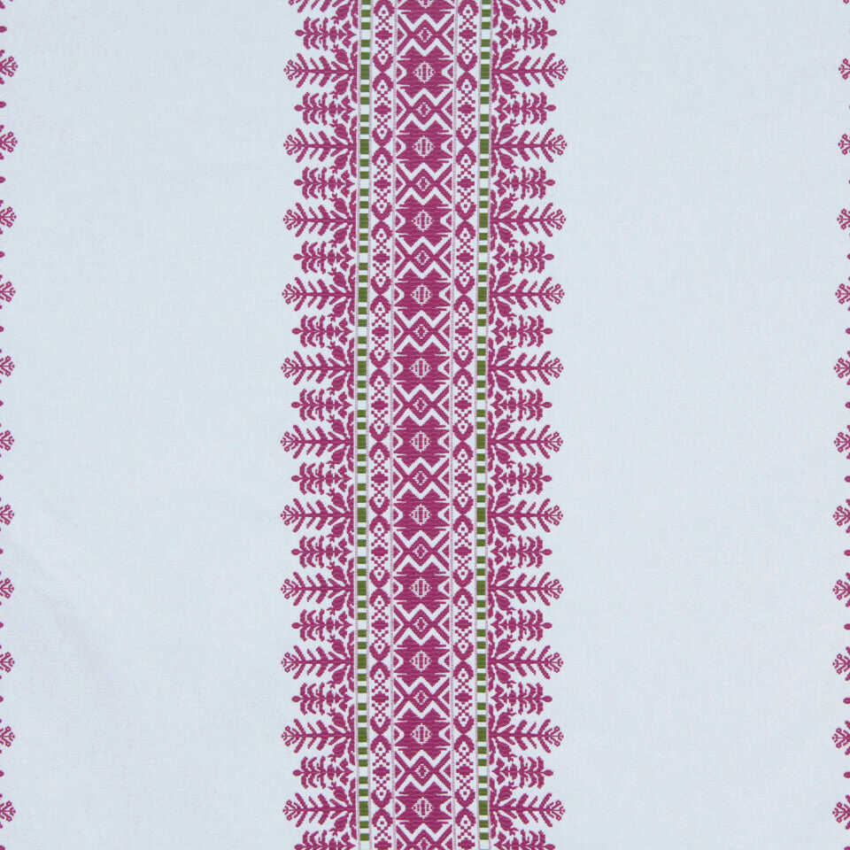 Robert Allen Aztec City Fuchsia Color Library Collection Indoor Upholstery Fabric