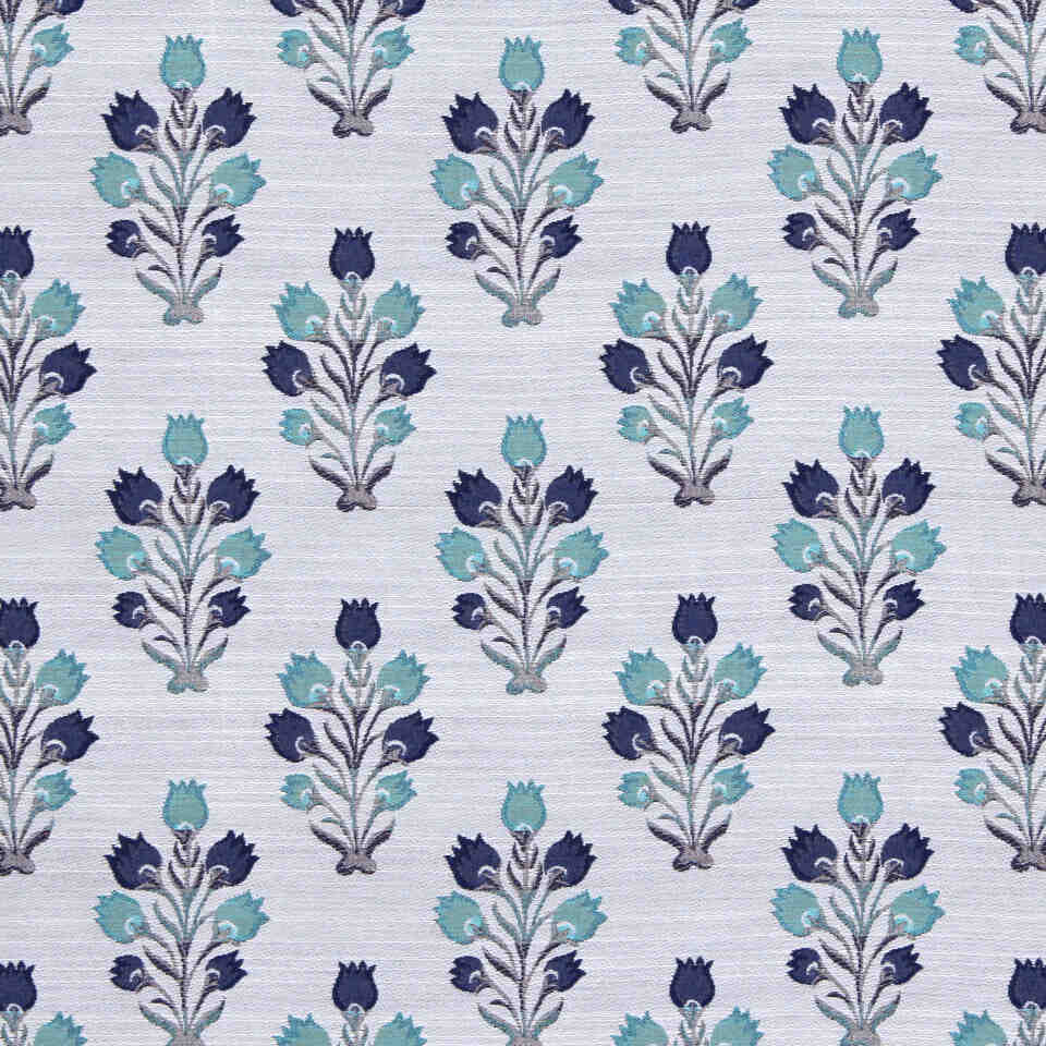 Robert Allen Castle Island Cobalt Color Library Collection Indoor Upholstery Fabric