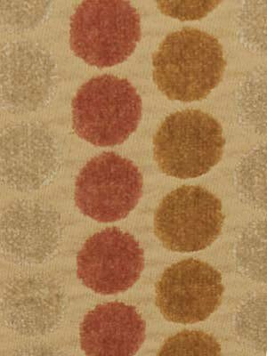 Robert Allen Circle Columns Aged Gold Color Library Collection Indoor Upholstery Fabric