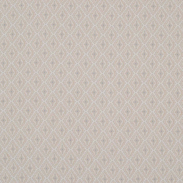 Robert Allen Diamond Fence Sand Dollar Color Library Collection Indoor Upholstery Fabric