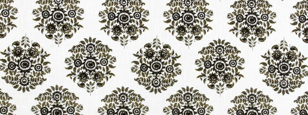 Robert Allen Dora Flora Smoke 221495 Color Library Collection Multipurpose Fabric