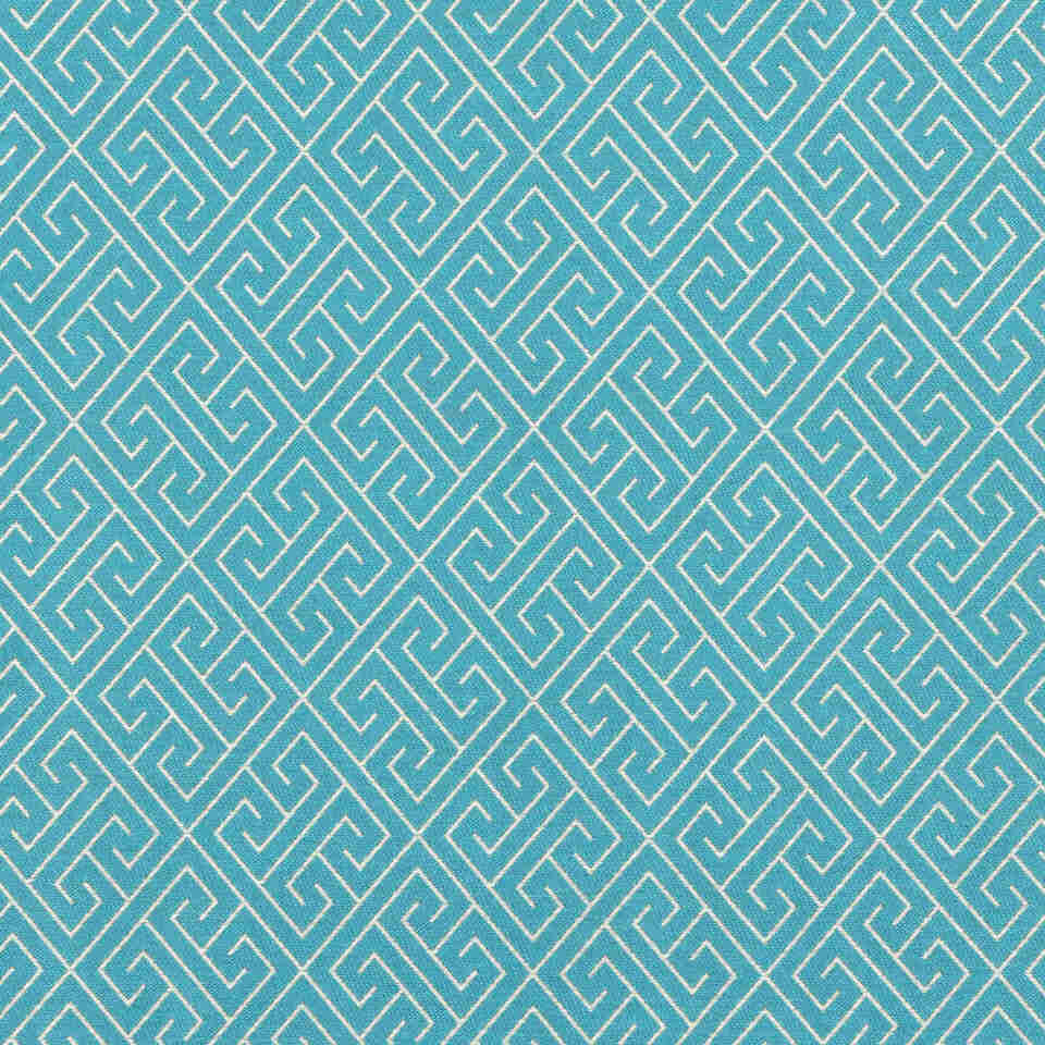 Robert Allen Endless Paths Turquoise Color Library Collection Indoor Upholstery Fabric