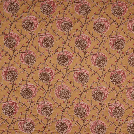 Robert Allen Fanny Toffee Color Library Collection Indoor Upholstery Fabric