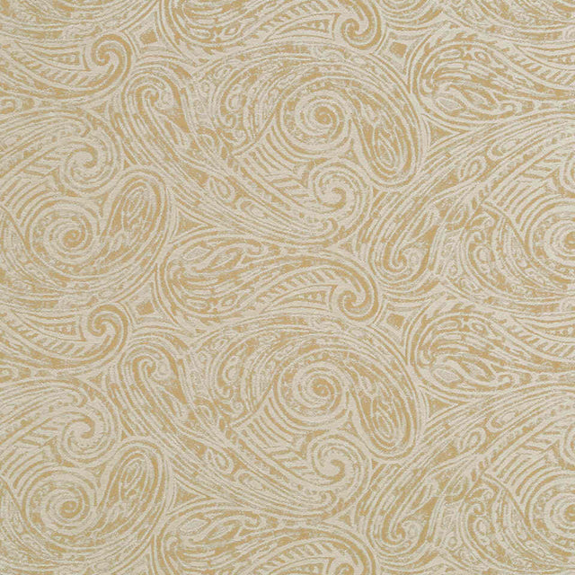 Robert Allen Great Boteh Brass Color Library Collection Indoor Upholstery Fabric