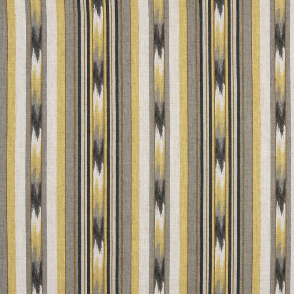 Robert Allen Ikat Stripe Greystone 217305 Color Library Collection Multipurpose Fabric