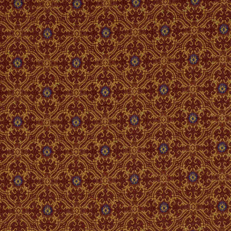 Robert Allen King Louie Aged Brick Color Library Collection Indoor Upholstery Fabric