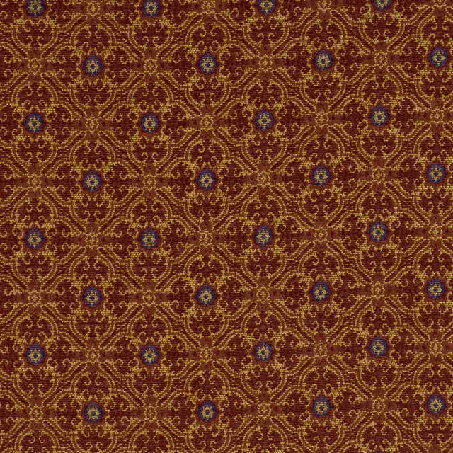 Robert Allen King Louie Aged Brick Color Library Collection Indoor Upholstery Fabric