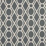 Robert Allen Lattice Bamboo Greystone 215676 Color Library Collection Multipurpose Fabric