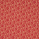 Robert Allen Lets Scroll Cayenne Color Library Collection Indoor Upholstery Fabric