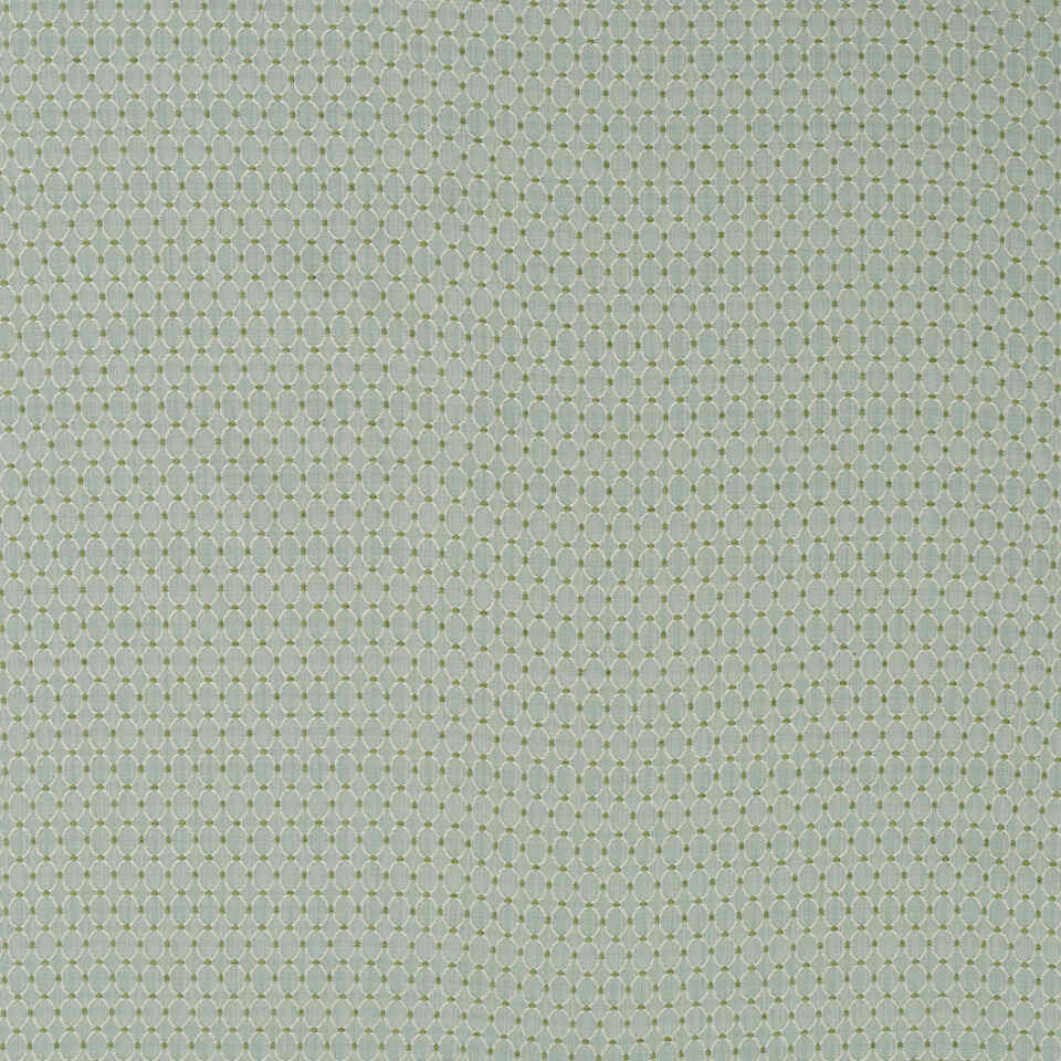 Robert Allen Linked Ovals Lettuce Color Library Collection Indoor Upholstery Fabric