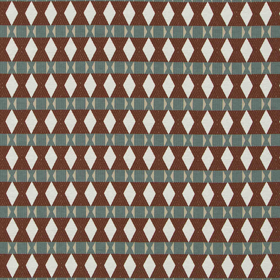 Robert Allen Mali Stripe Carob Color Library Collection Indoor Upholstery Fabric
