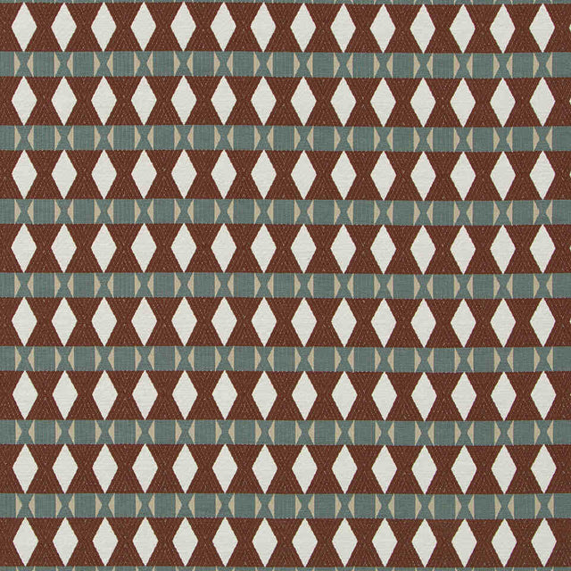 Robert Allen Mali Stripe Carob Color Library Collection Indoor Upholstery Fabric