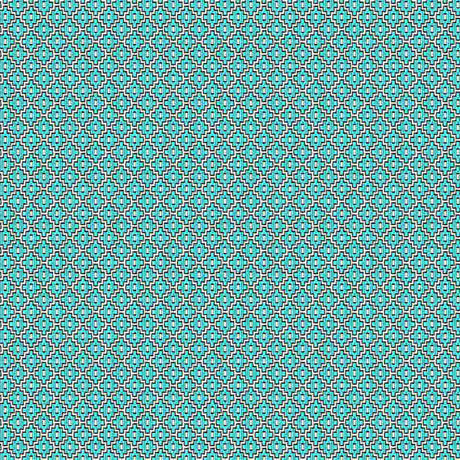 Robert Allen Maze Avenue Turquoise Color Library Collection Indoor Upholstery Fabric
