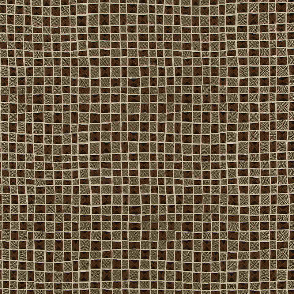 Robert Allen Napata Box Carob Color Library Collection Indoor Upholstery Fabric