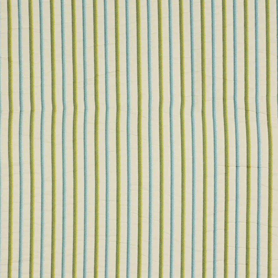 Robert Allen Philena Stripe Surf Color Library Collection Indoor Upholstery Fabric