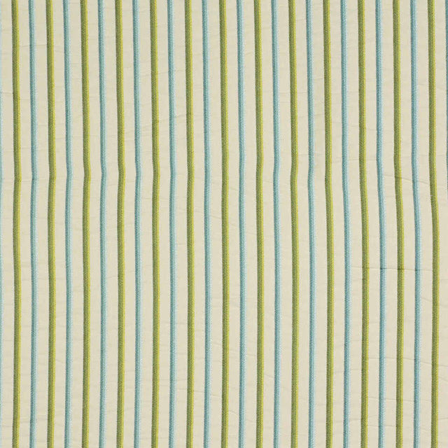 Robert Allen Philena Stripe Surf Color Library Collection Indoor Upholstery Fabric