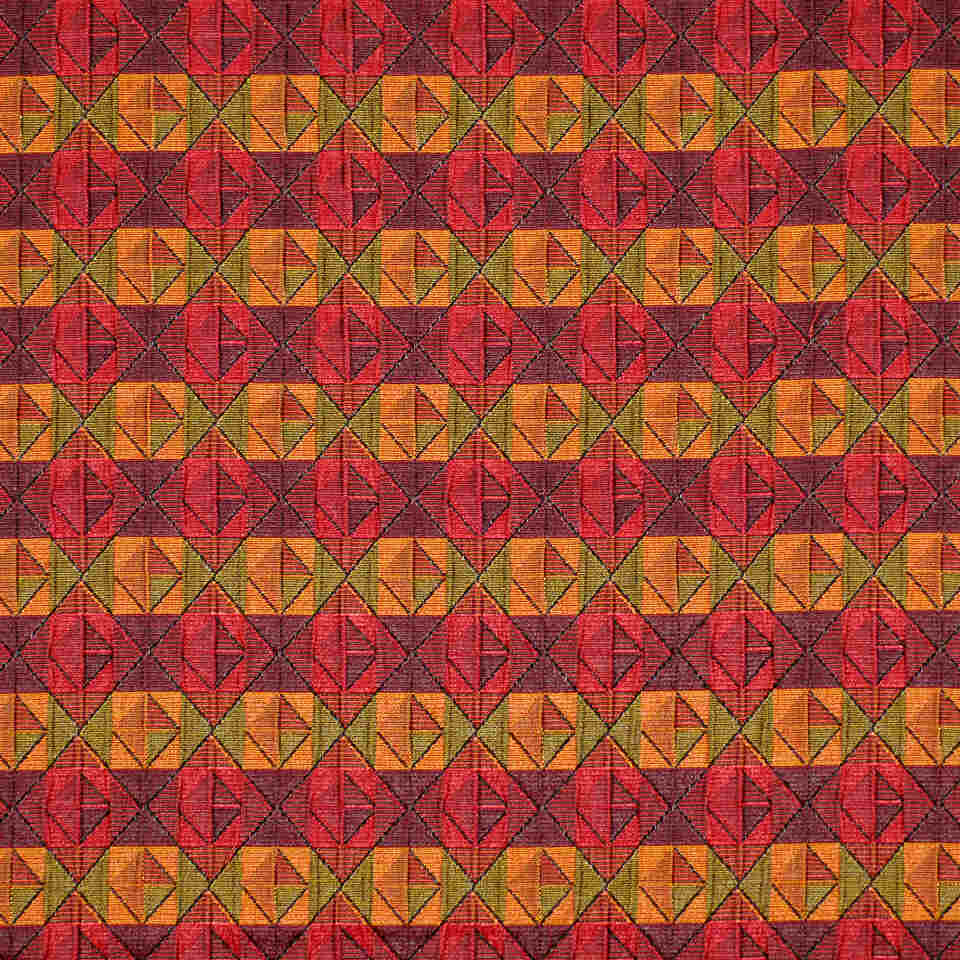 Robert Allen Quarter Time Crimson Color Library Collection Indoor Upholstery Fabric