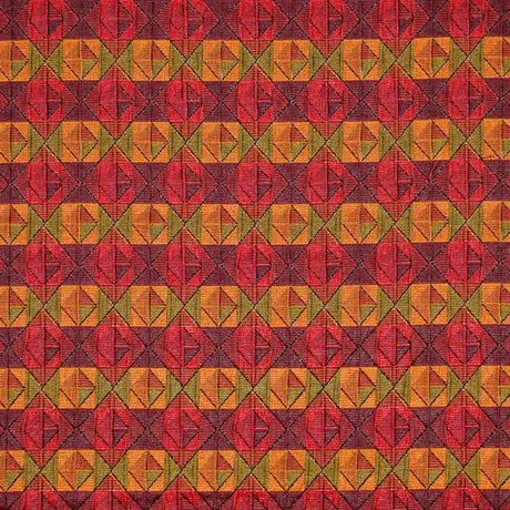 Robert Allen Quarter Time Crimson Color Library Collection Indoor Upholstery Fabric
