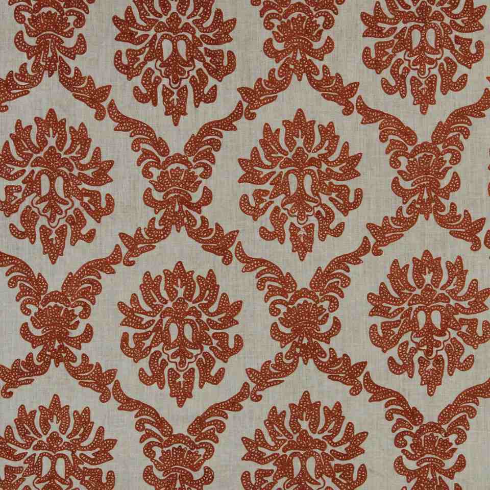 Robert Allen Sammi Rose Auburn 221671 Color Library Collection Multipurpose Fabric