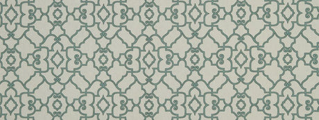 Robert Allen Scroll Maze Lagoon 228243 Color Library Collection Multipurpose Fabric