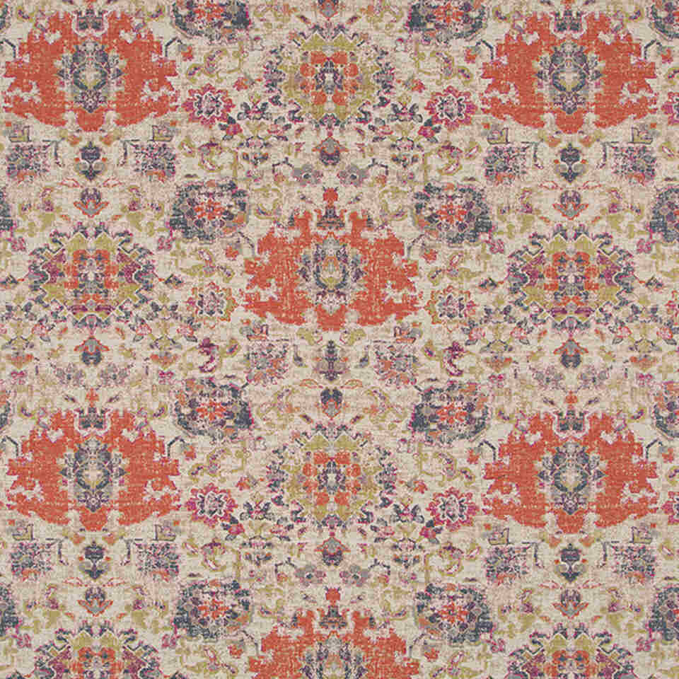 Robert Allen Senlin Tomato Color Library Collection Indoor Upholstery Fabric