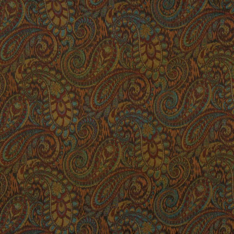 Robert Allen Tamil Paisley Henna 217531 Color Library Collection Indoor Upholstery Fabric