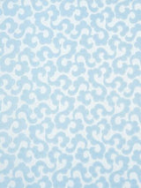 Robert Allen Tranquil Flower Blue Opal Color Library Collection Indoor Upholstery Fabric