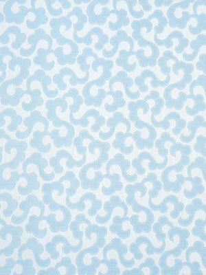 Robert Allen Tranquil Flower Blue Opal Color Library Collection Indoor Upholstery Fabric