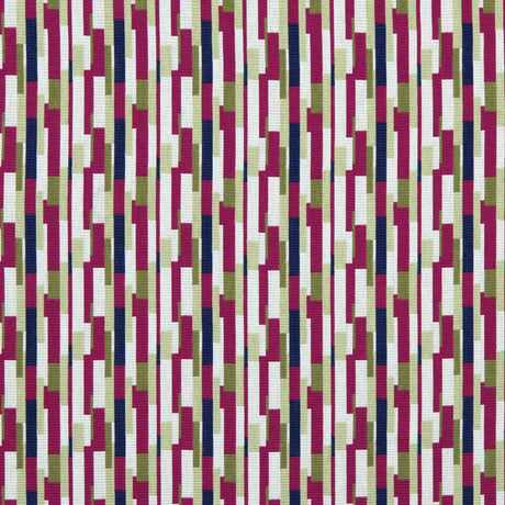 Robert Allen Unique Shapes Fuchsia Color Library Collection Indoor Upholstery Fabric