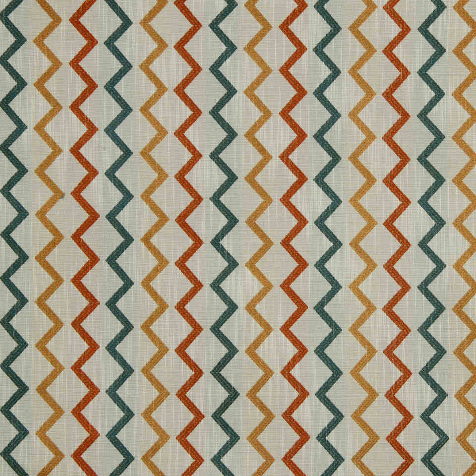 Robert Allen Zinging Along Sunrise Color Library Collection Indoor Upholstery Fabric