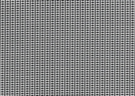 Sampe of Textilene Dense Weave Luxe Black T91D5T070 54 inch Sling Fabric