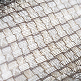 Sampe of Textilene Packed Stripe Wicker Weave Fresco T69B5W023 54 inch Sling Fabric