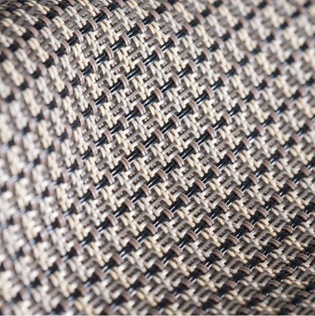 Sampe of Textilene Wicker Texture Taupe Tweed T69D5W020 54 inch Sling Fabric