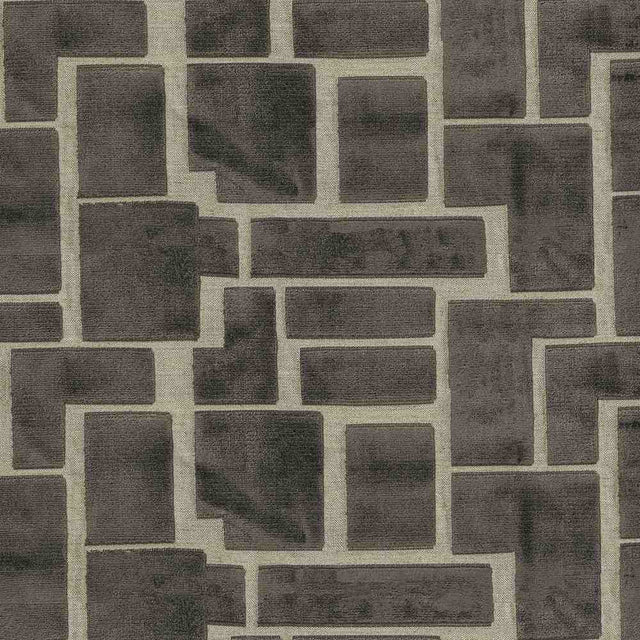 Sample of ABBEYSHEA Aura 608 Mink Indoor Upholstery Fabric