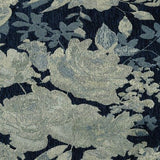 Sample of ABBEYSHEA Brocade 306 Bluebell Indoor Upholstery Fabric