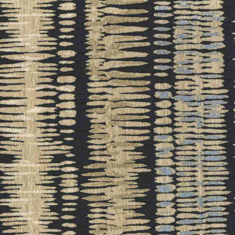Sample of ABBEYSHEA Zorro 305 Indigo Indoor Upholstery Fabric