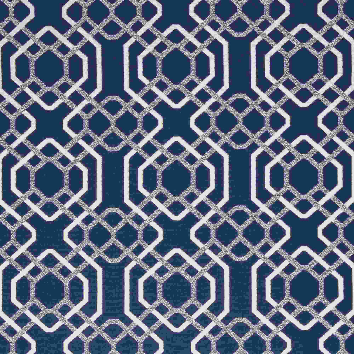 Sample of Bella Dura Alexandria Marine 7335 Upholstery Fabric