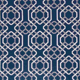 Sample of Bella Dura Alexandria Marine 7335 Upholstery Fabric