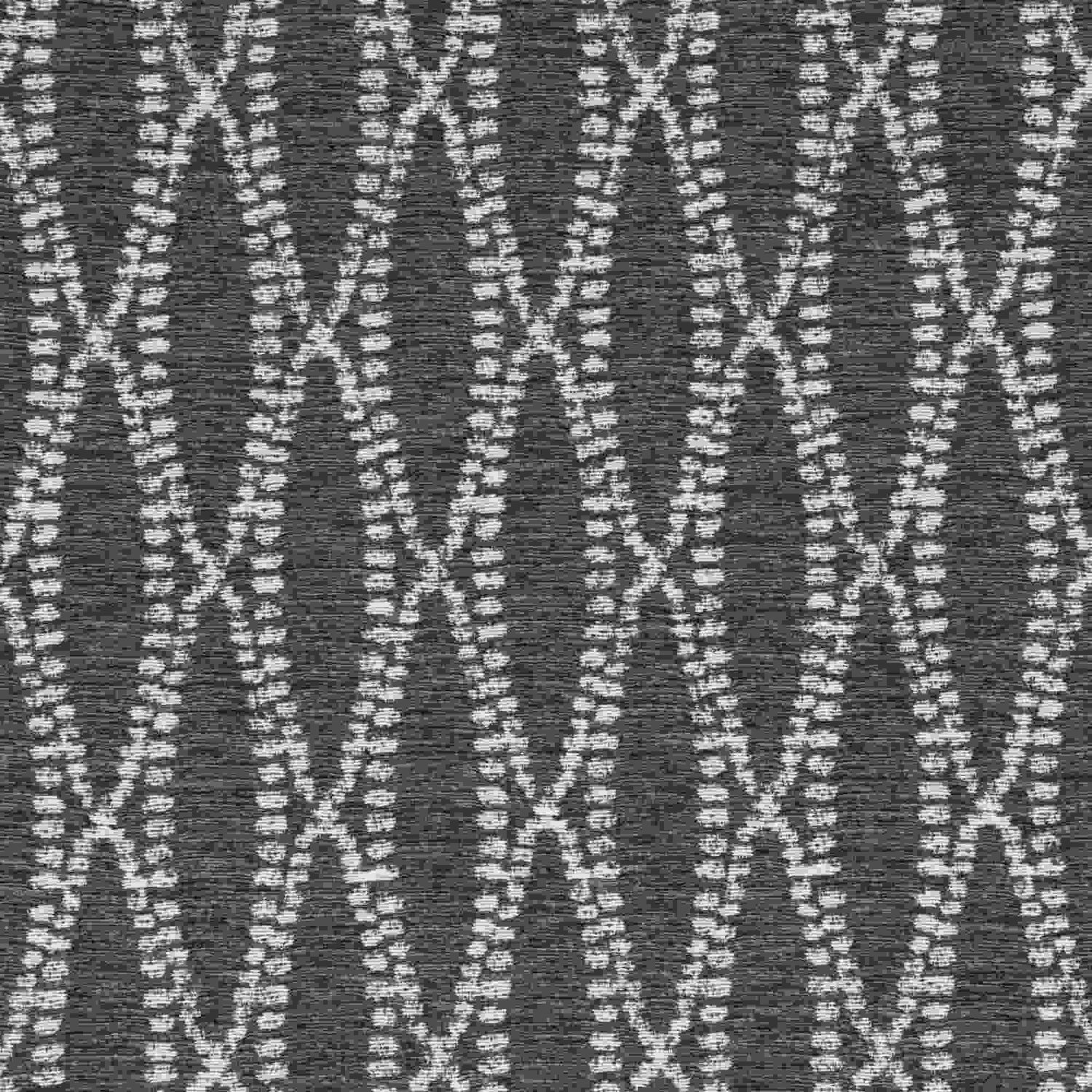 Sample of Bella Dura Camber Onyx 7352 Upholstery Fabric