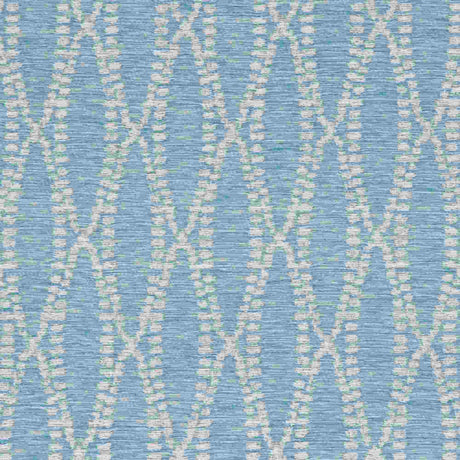 Sample of Bella Dura Camber Turquoise 7352 Upholstery Fabric