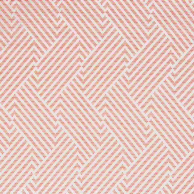 Sample of Bella Dura Trivoli Persimmon 7382 Upholstery Fabric