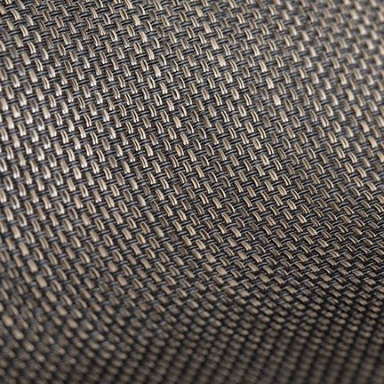 Sample of By the Roll - Textilene Nano 95 Espresso Texture T18FVT061 126 inch Shade / Mesh Fabric