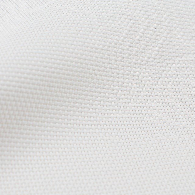 Sample of By the Roll - Textilene Nano 95 White T18FVS025 126 inch Shade / Mesh Fabric