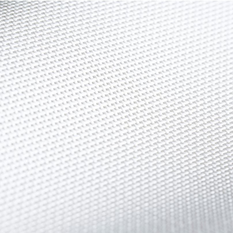 Sample of By the Roll - Textilene Nano 97 White T18F4S003 126 inch Shade / Mesh Fabric