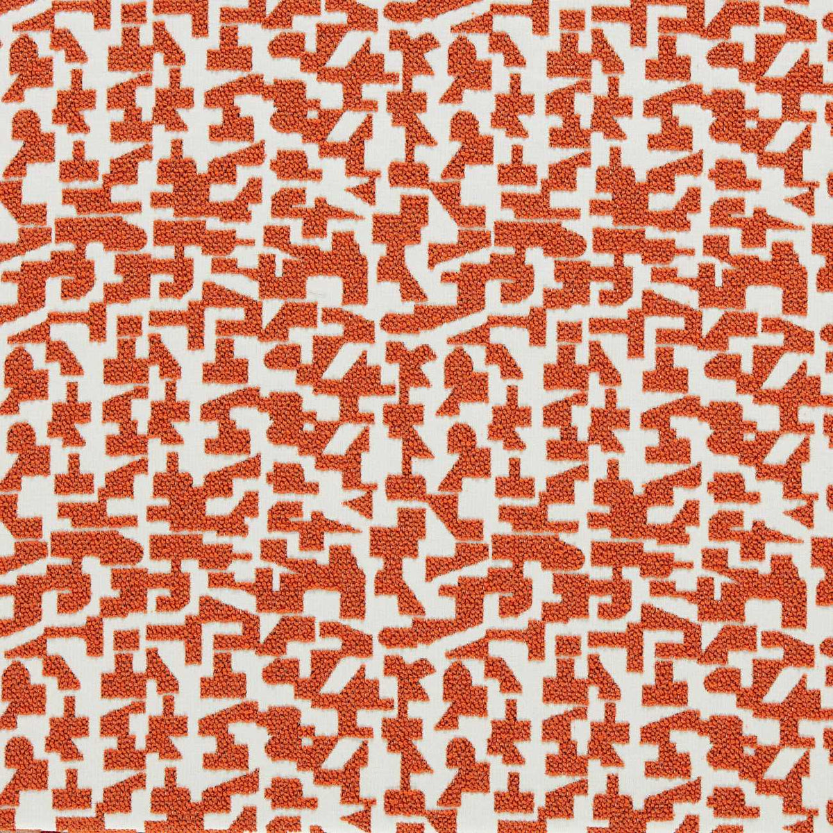 Sample of Clarke and Clarke Kaleia Sunset F1796-06 Alfresco Indoor Outdoor Weaves Collection Upholstery Fabric