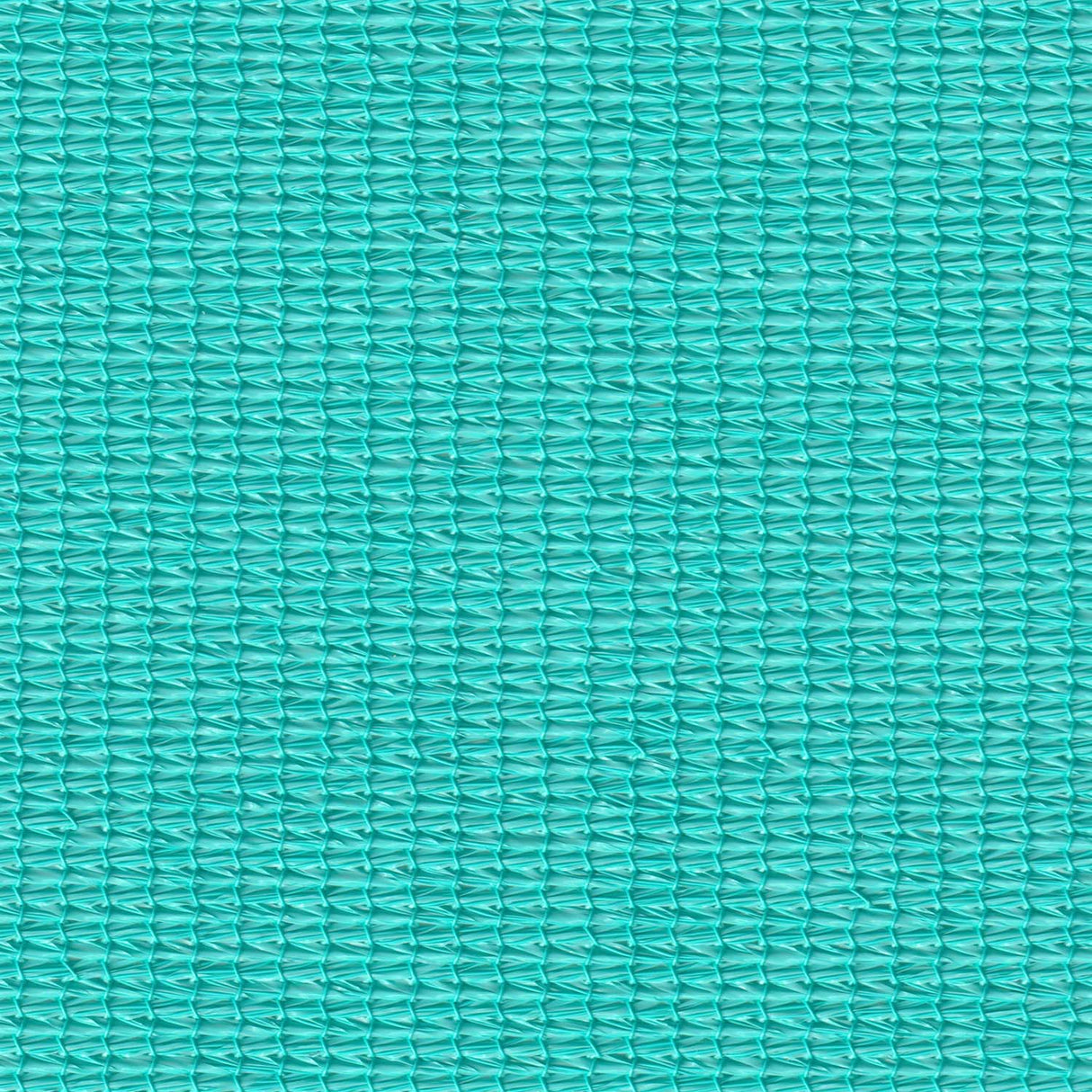 Sample of Commercial 95 Aquamarine 340 Flame Retardant 502331 118-inch Shade / Mesh Fabric
