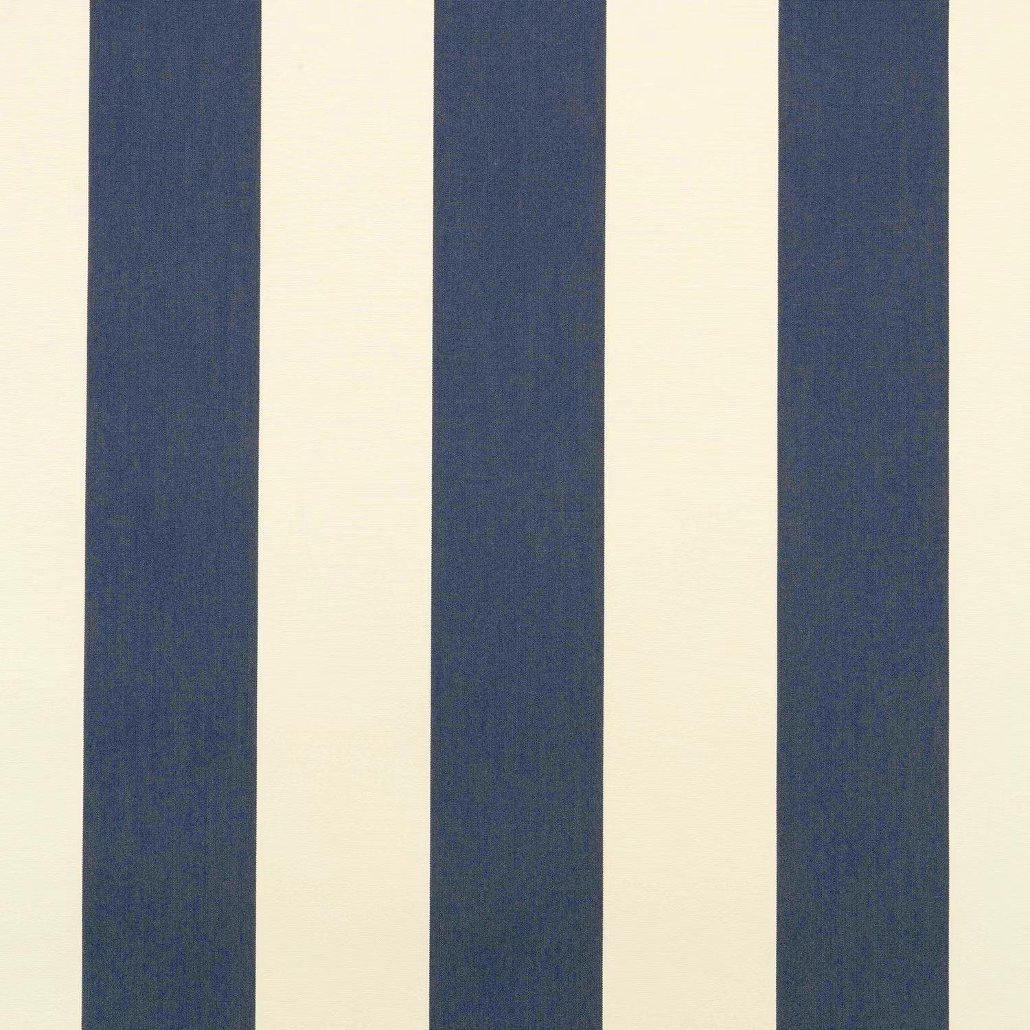 Dickson Paris Navy / Natural 8556 North American Collection Awning / Shade Fabric